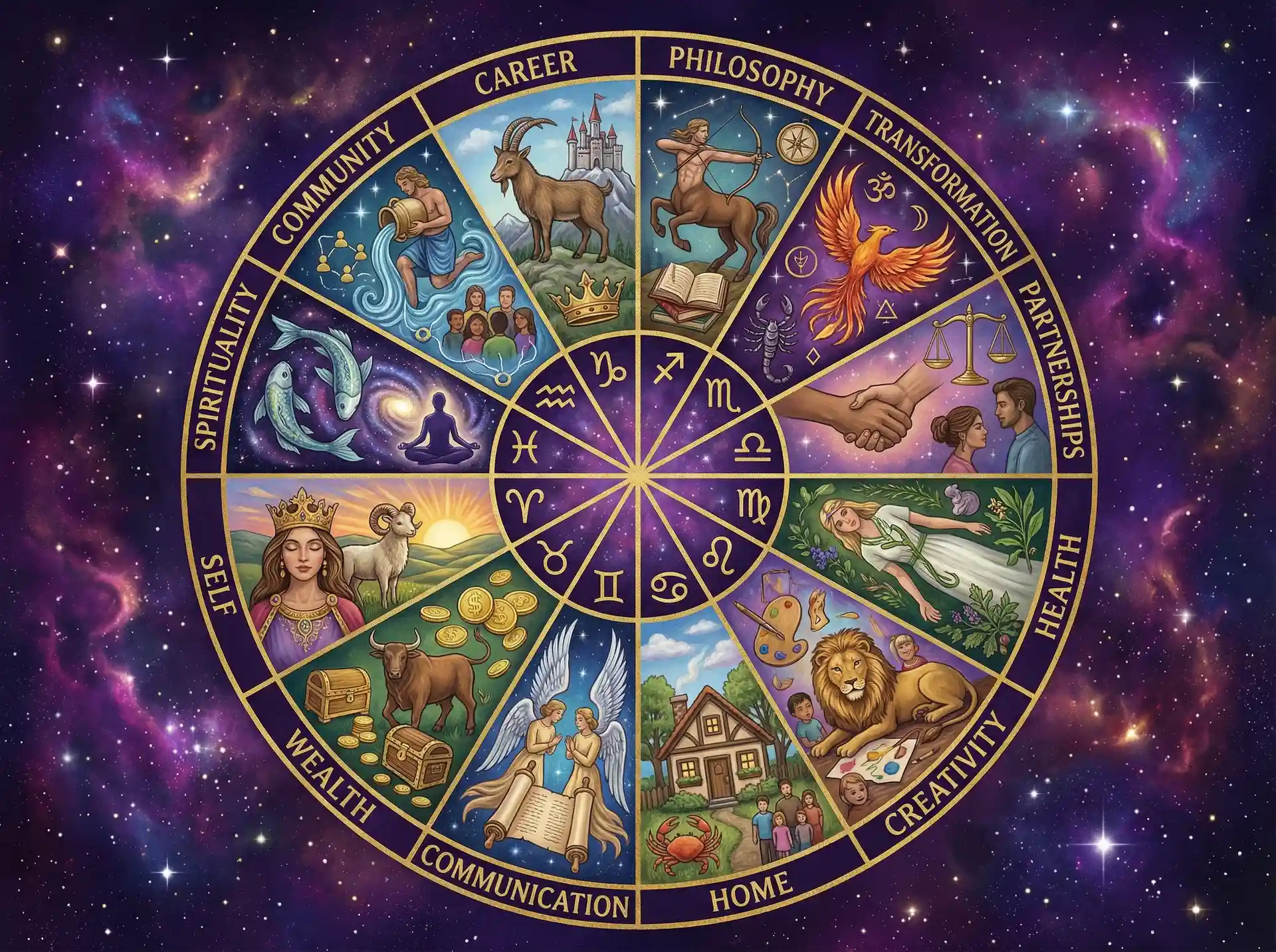 十二宫位解析 - 少年派奇幻漂流高清百度影音 | 占星学知识